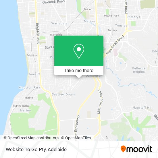 Website To Go Pty map