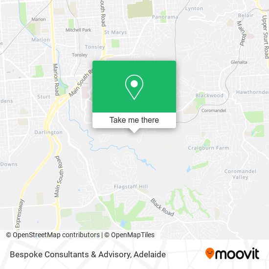 Bespoke Consultants & Advisory map