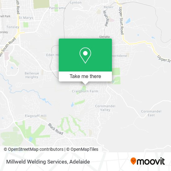 Mapa Millweld Welding Services