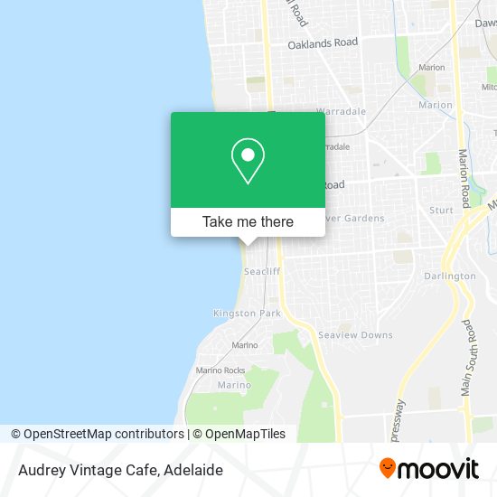 Audrey Vintage Cafe map
