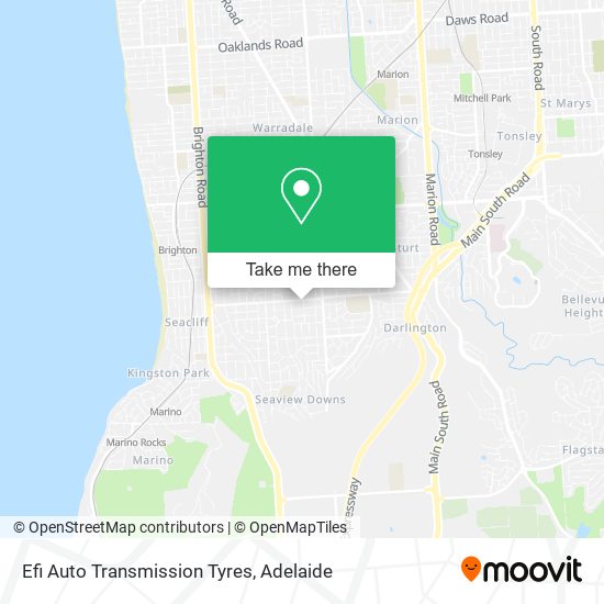 Efi Auto Transmission Tyres map