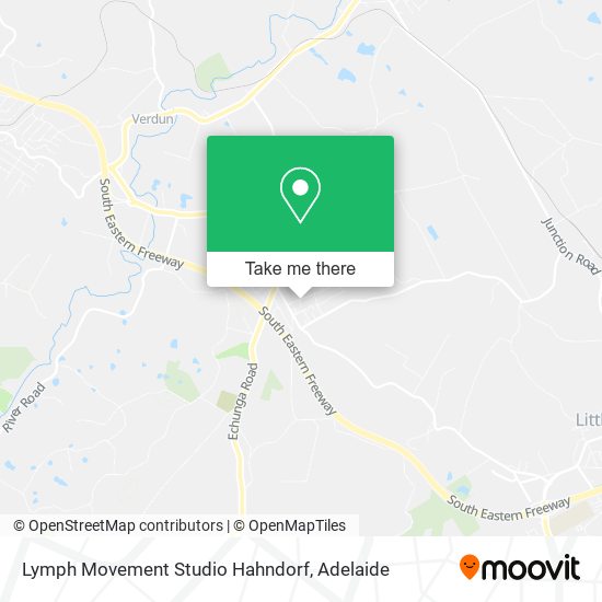 Lymph Movement Studio Hahndorf map