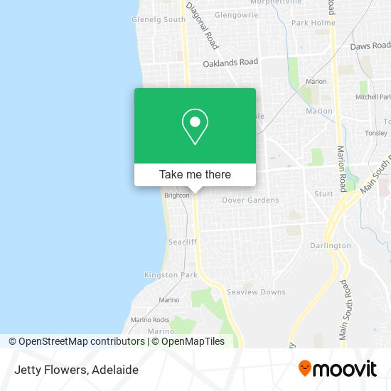 Jetty Flowers map