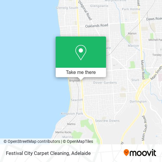 Festival City Carpet Cleaning map