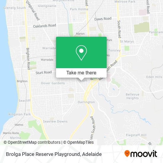 Mapa Brolga Place Reserve Playground