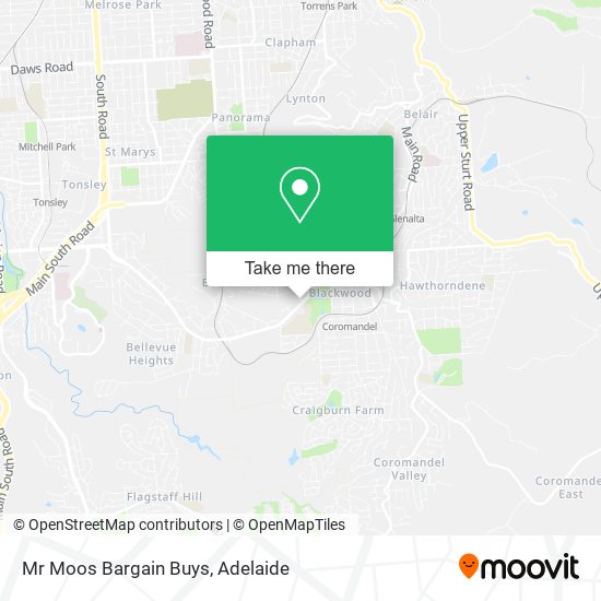 Mr Moos Bargain Buys map
