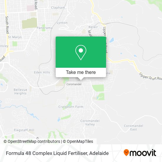 Formula 48 Complex Liquid Fertiliser map