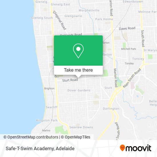 Safe-T-Swim Academy map