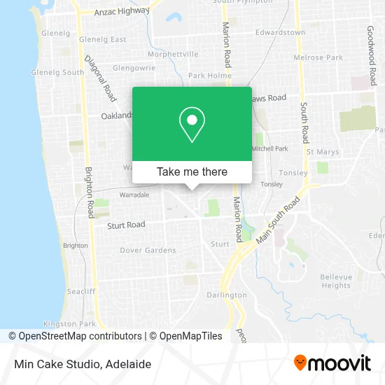 Mapa Min Cake Studio