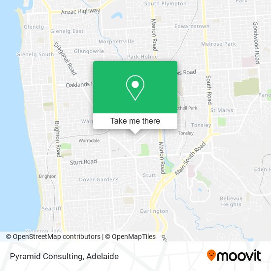 Pyramid Consulting map