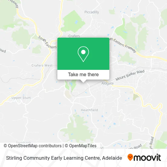 Mapa Stirling Community Early Learning Centre