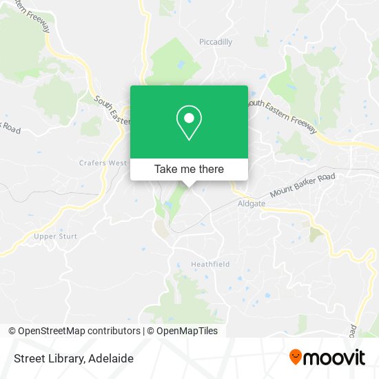 Street Library map