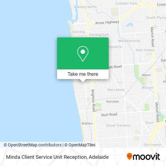 Minda Client Service Unit Reception map