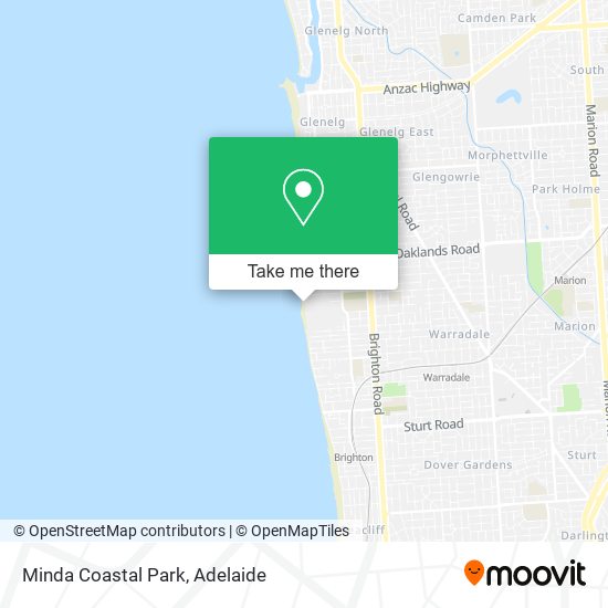 Minda Coastal Park map