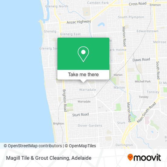 Magill Tile & Grout Cleaning map