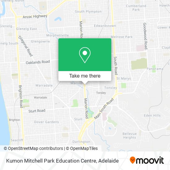 Kumon Mitchell Park Education Centre map