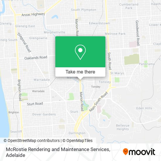 McRostie Rendering and Maintenance Services map