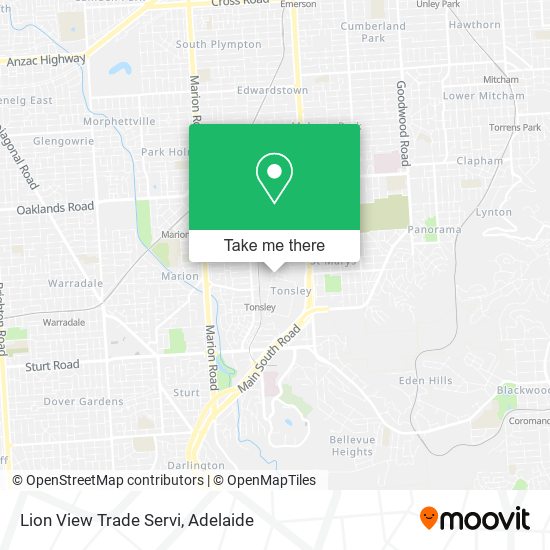 Lion View Trade Servi map