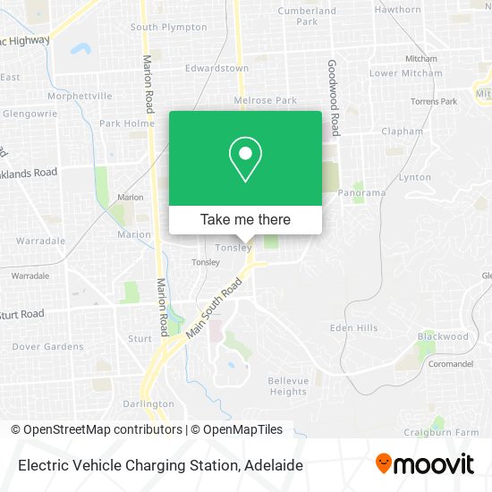 Electric Vehicle Charging Station map