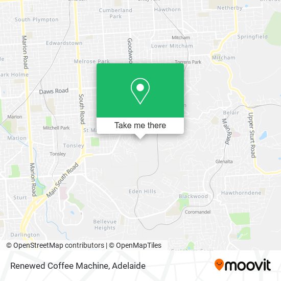Mapa Renewed Coffee Machine