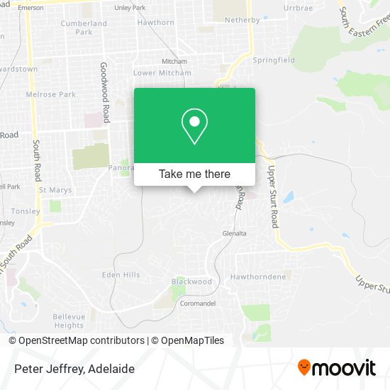 Peter Jeffrey map