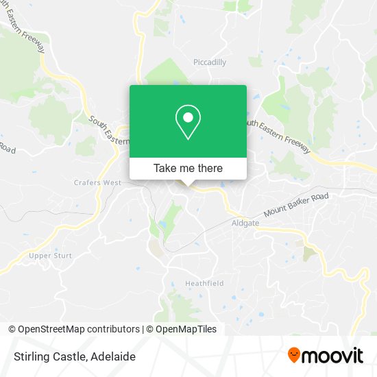 Stirling Castle map