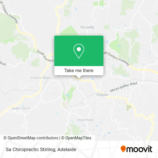 Mapa Sa Chiropractic Stirling