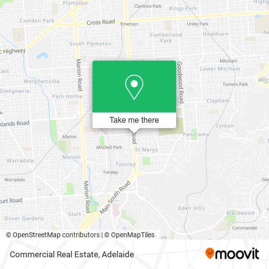 Commercial Real Estate map