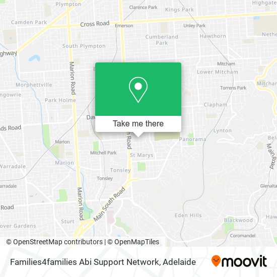 Families4families Abi Support Network map