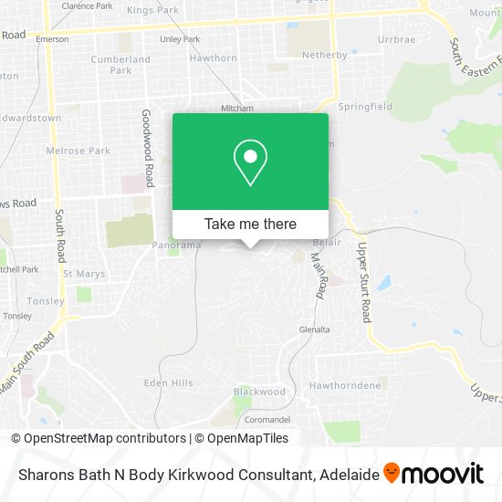 Sharons Bath N Body Kirkwood Consultant map