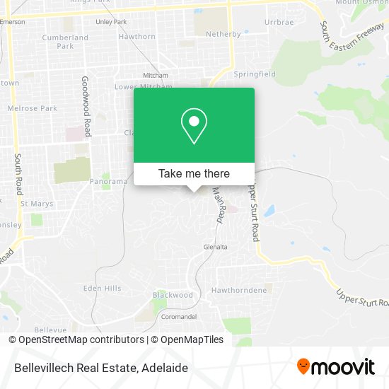 Bellevillech Real Estate map