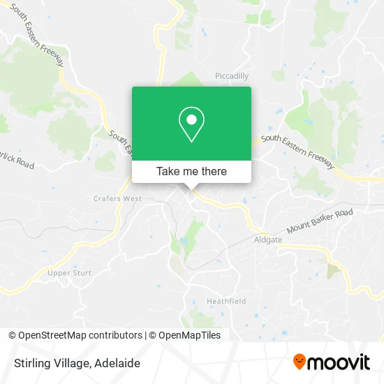Stirling Village map