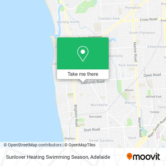 Sunlover Heating Swimming Season map