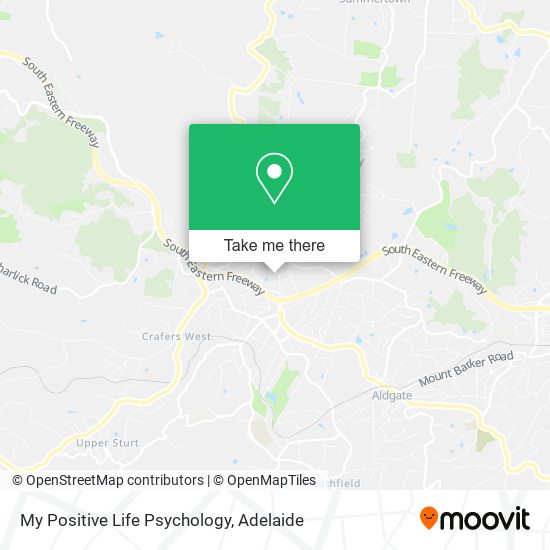 My Positive Life Psychology map
