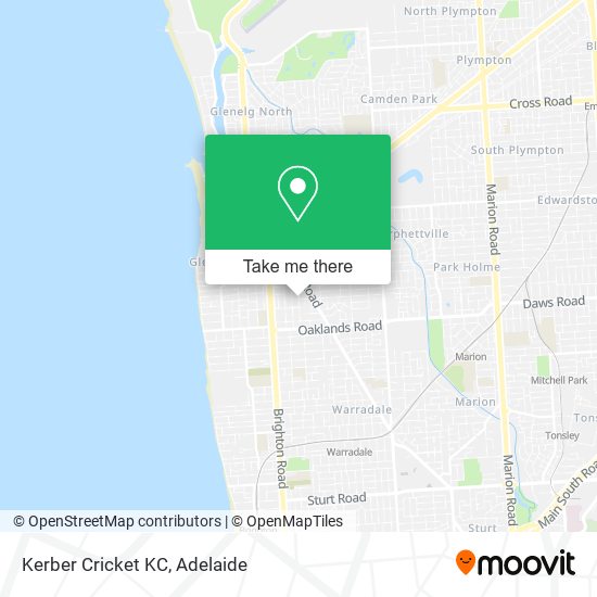 Kerber Cricket KC map
