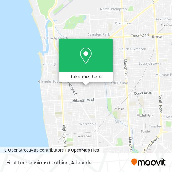 First Impressions Clothing map