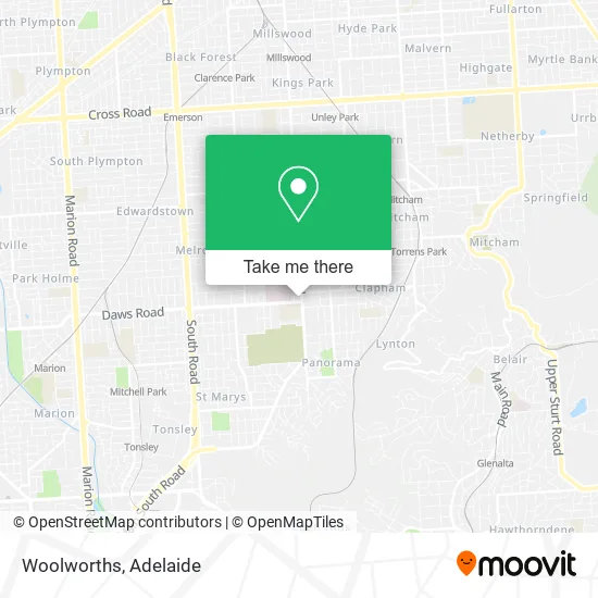 Woolworths map