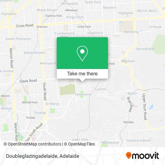 Doubleglazingadelaide map