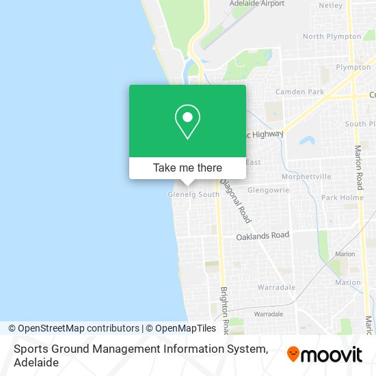 Sports Ground Management Information System map