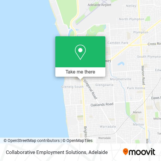 Collaborative Employment Solutions map