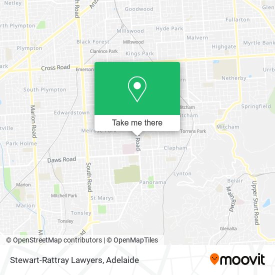 Mapa Stewart-Rattray Lawyers