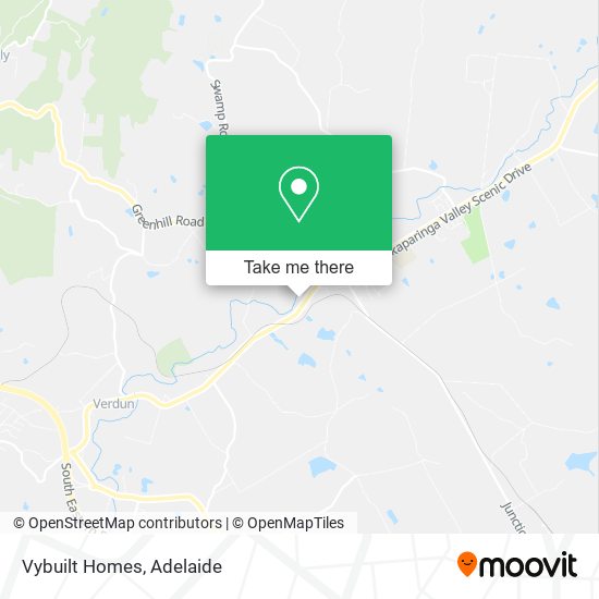 Vybuilt Homes map