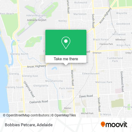 Bobbies Petcare map