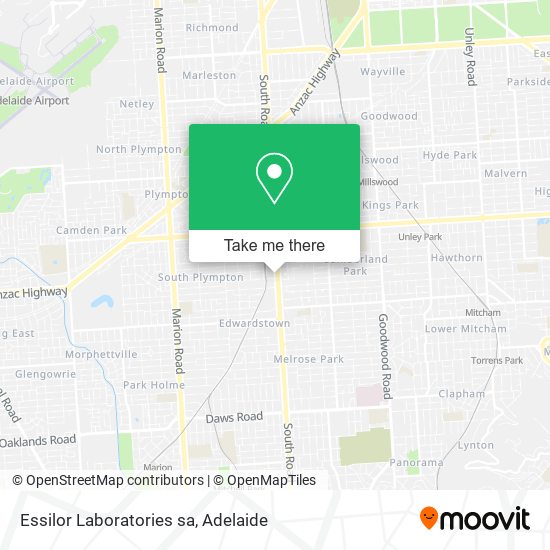 Essilor Laboratories sa map