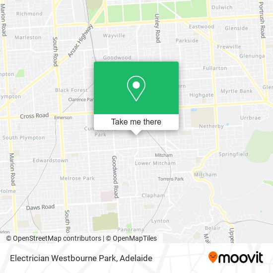Electrician Westbourne Park map