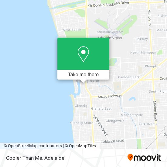 Cooler Than Me map