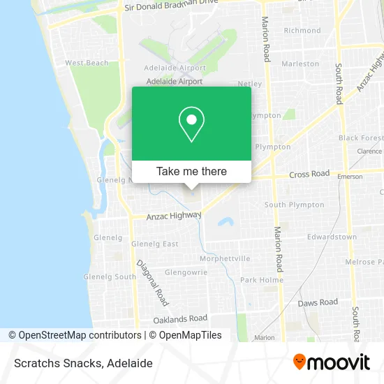 Mapa Scratchs Snacks