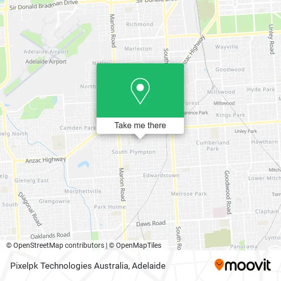 Pixelpk Technologies Australia map