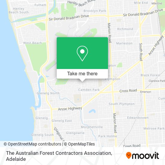 The Australian Forest Contractors Association map
