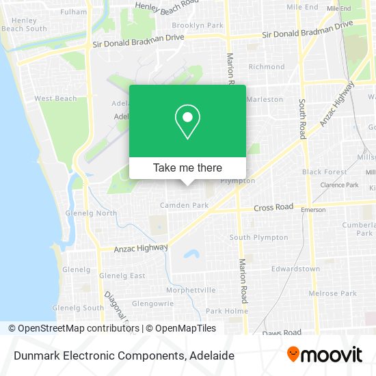 Dunmark Electronic Components map